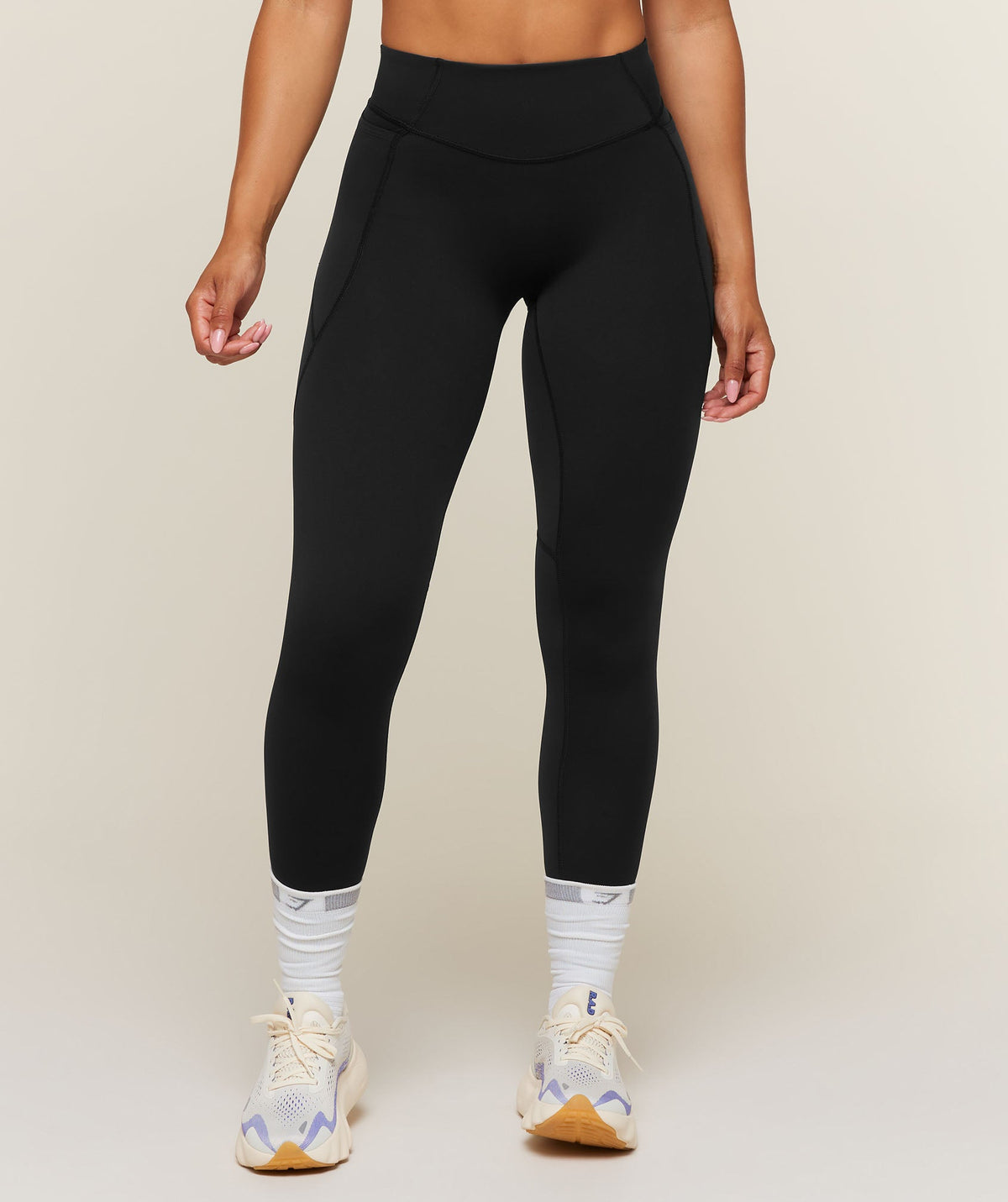 Gymshark Running Pocket Leggings - Black
