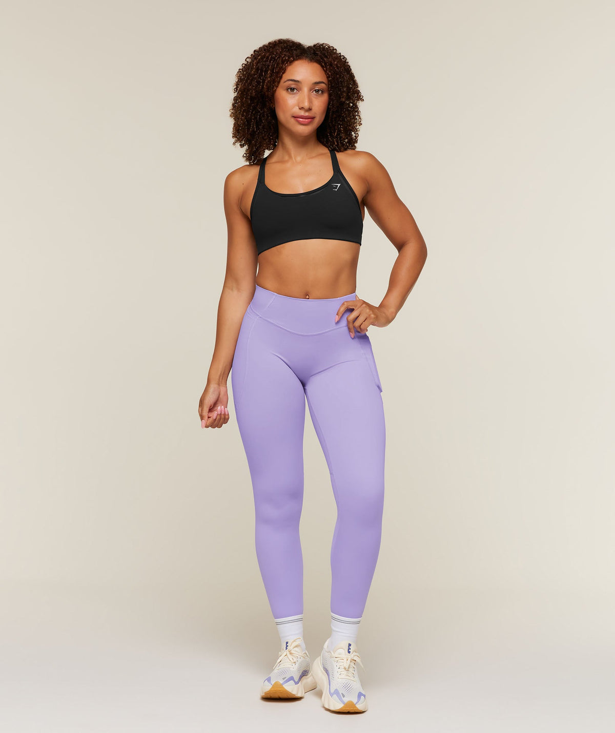Gymshark Running Pocket Leggings - Pace Purple
