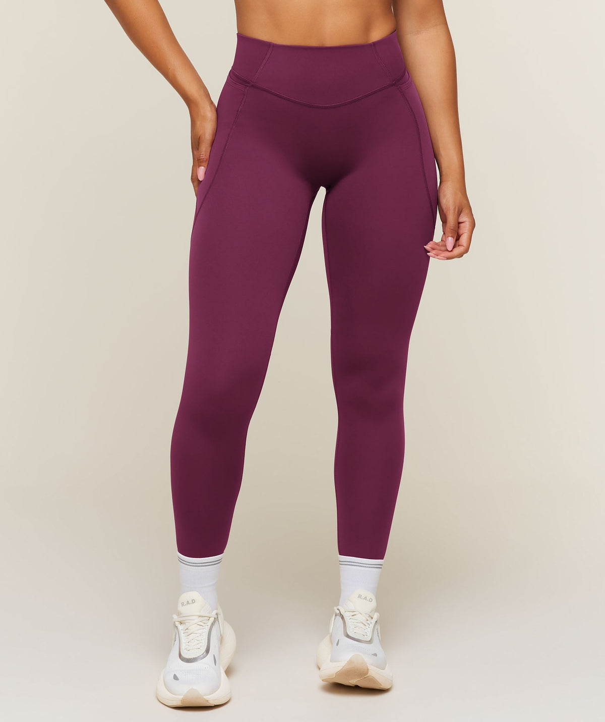 Gymshark Running Pocket Leggings - Strength Pink