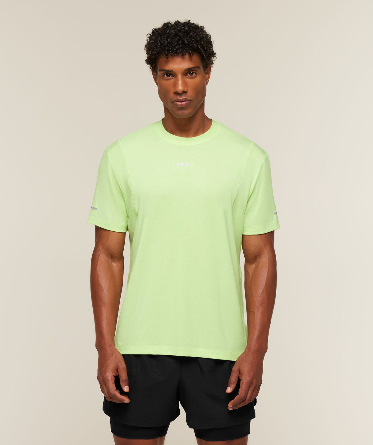 Gymshark Super Soft Running Tee - Pace Green