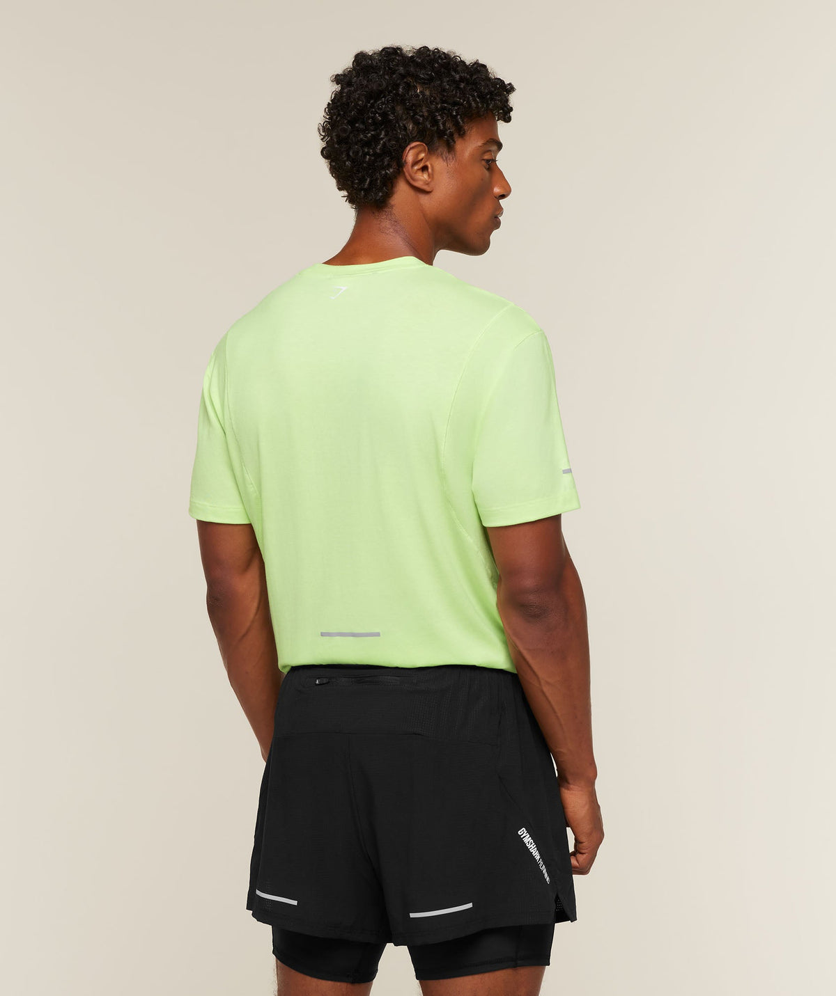 Gymshark Super Soft Running Tee - Pace Green