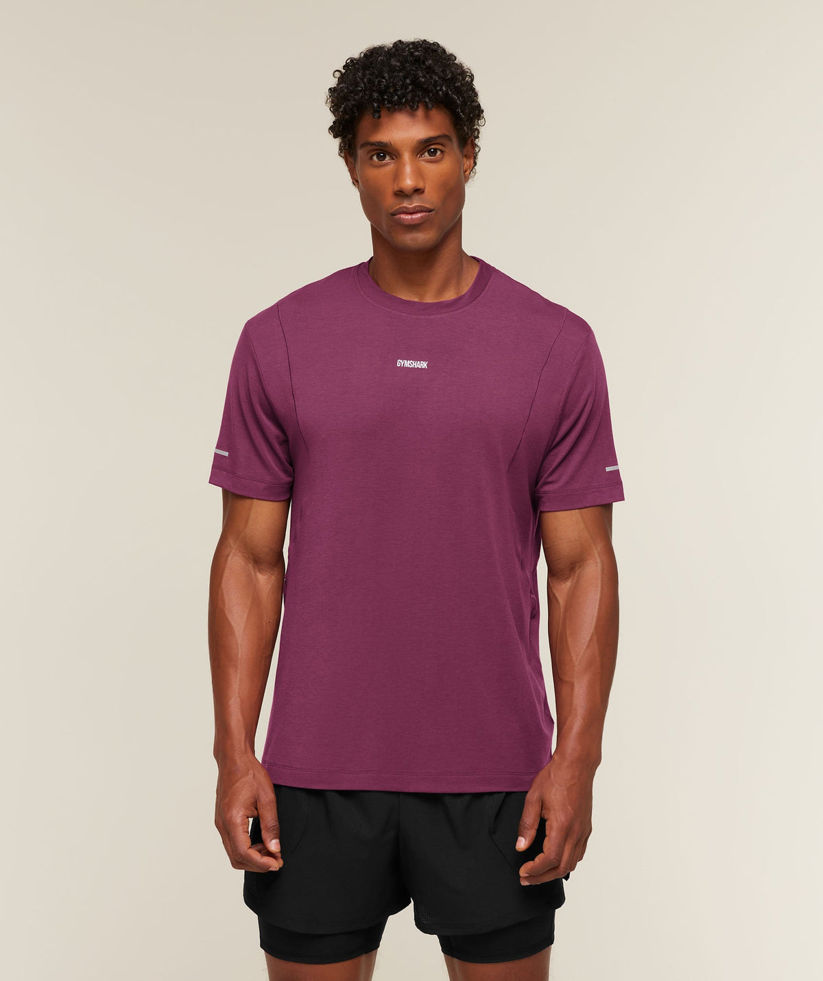 Gymshark Super Soft Running Tee - Strength Pink