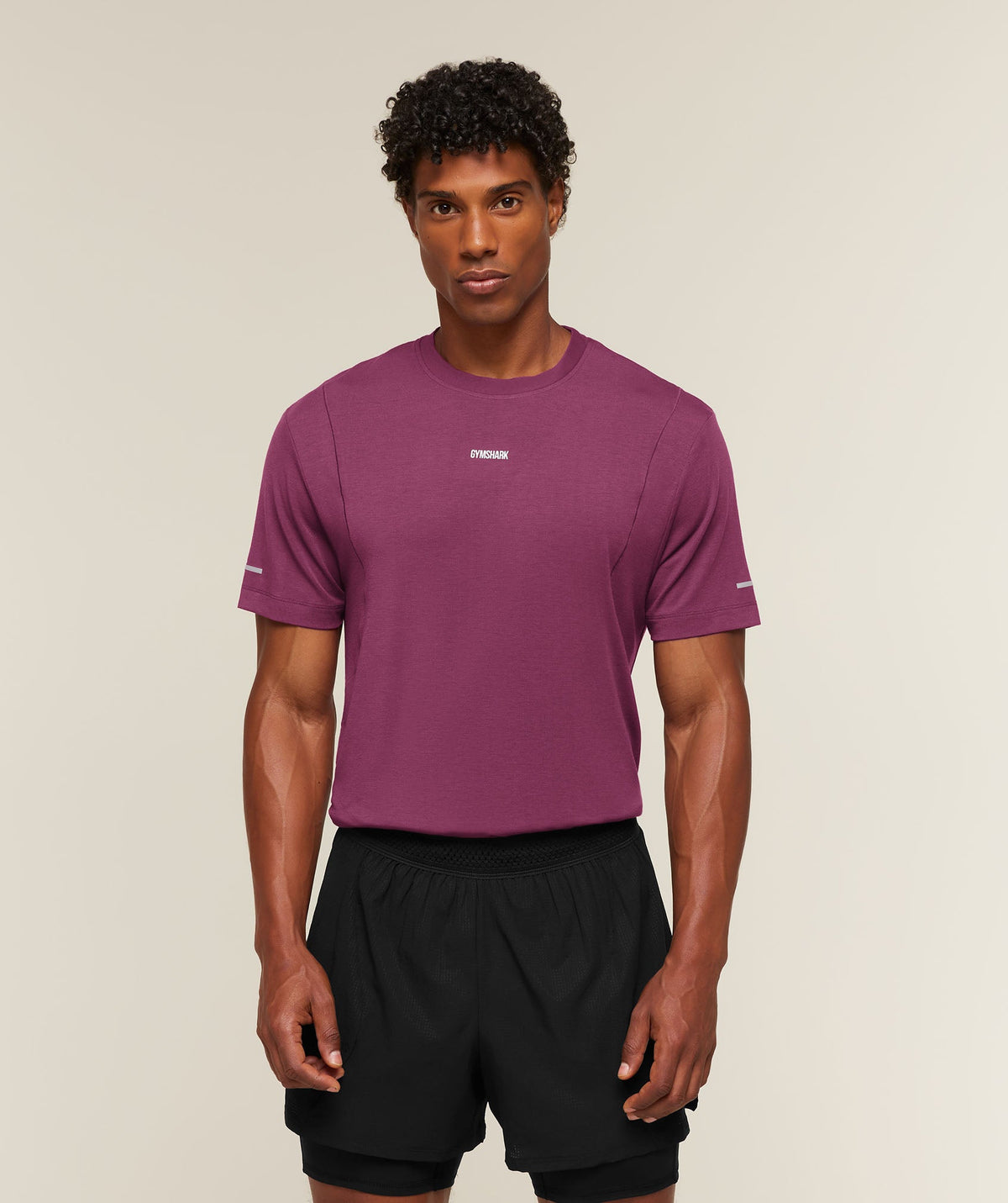 Gymshark Super Soft Running Tee - Strength Pink