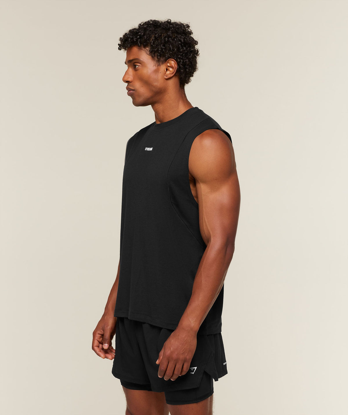 Gymshark Super Soft Running Tank - Black