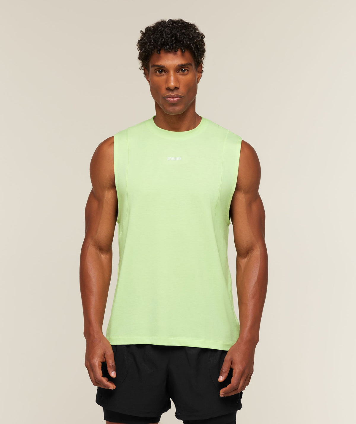 Gymshark Super Soft Running Tank - Pace Green