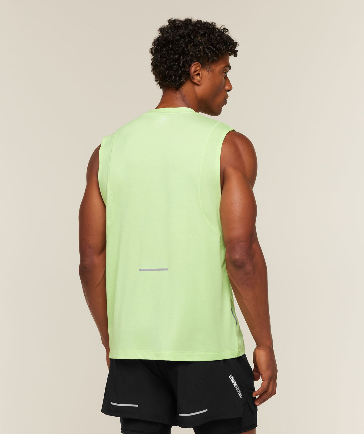 Gymshark Super Soft Running Tank - Pace Green