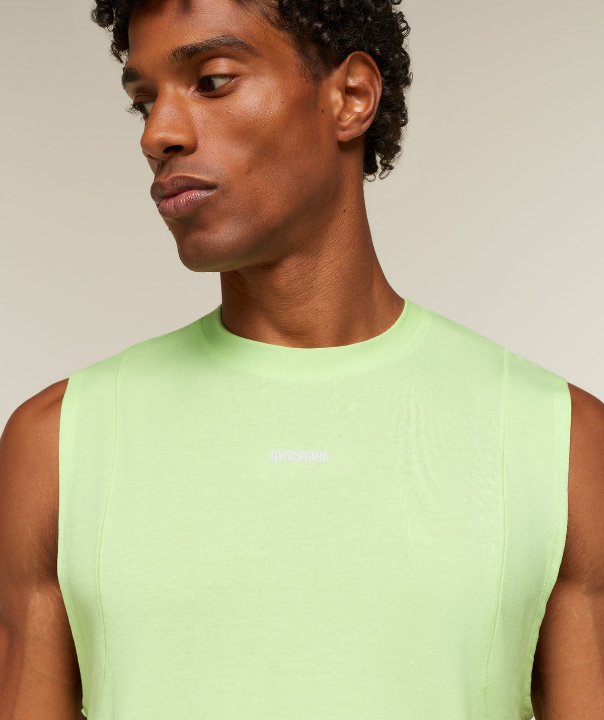 Gymshark Super Soft Running Tank - Pace Green