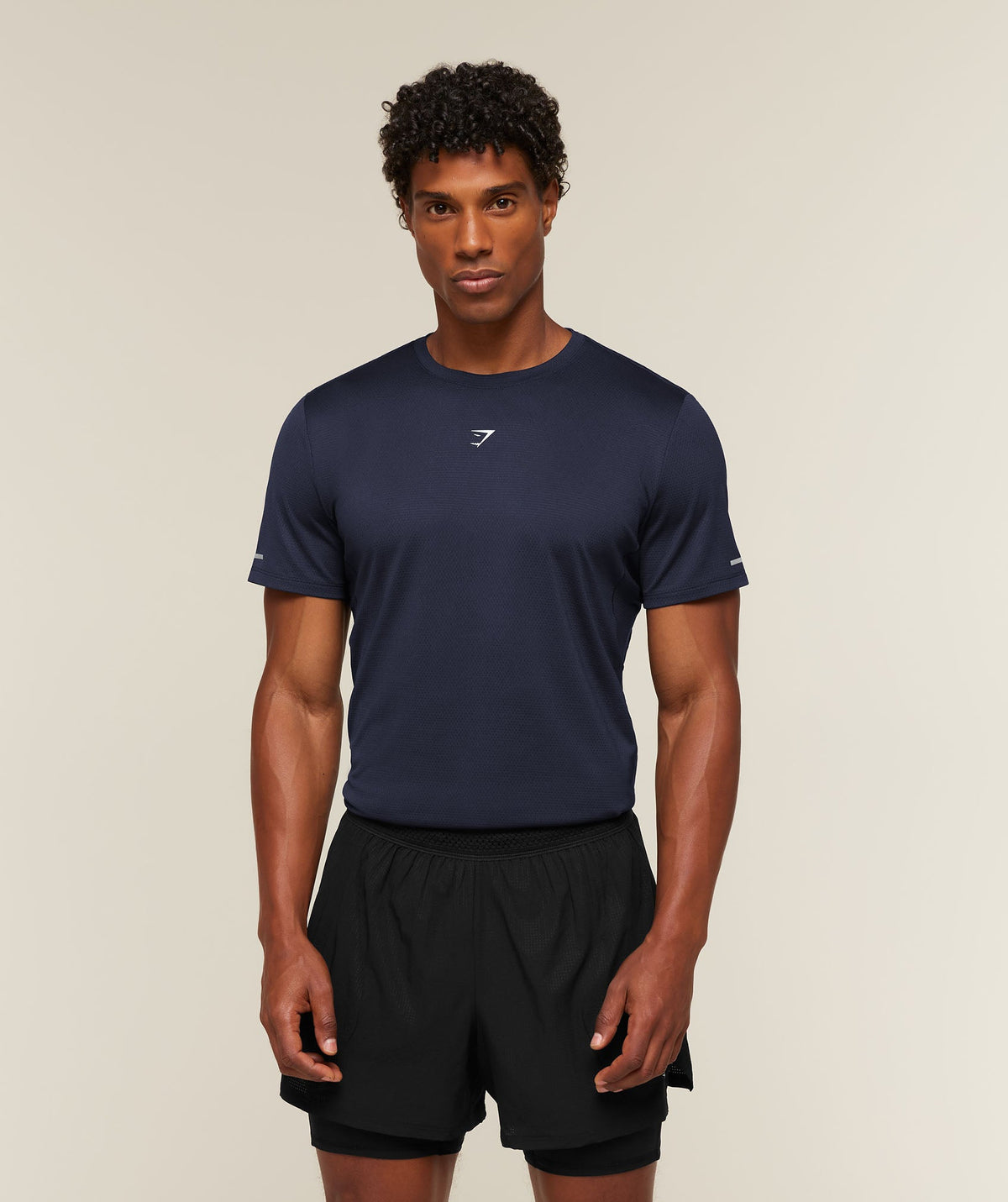 Gymshark Running Tee - Heavy Blue