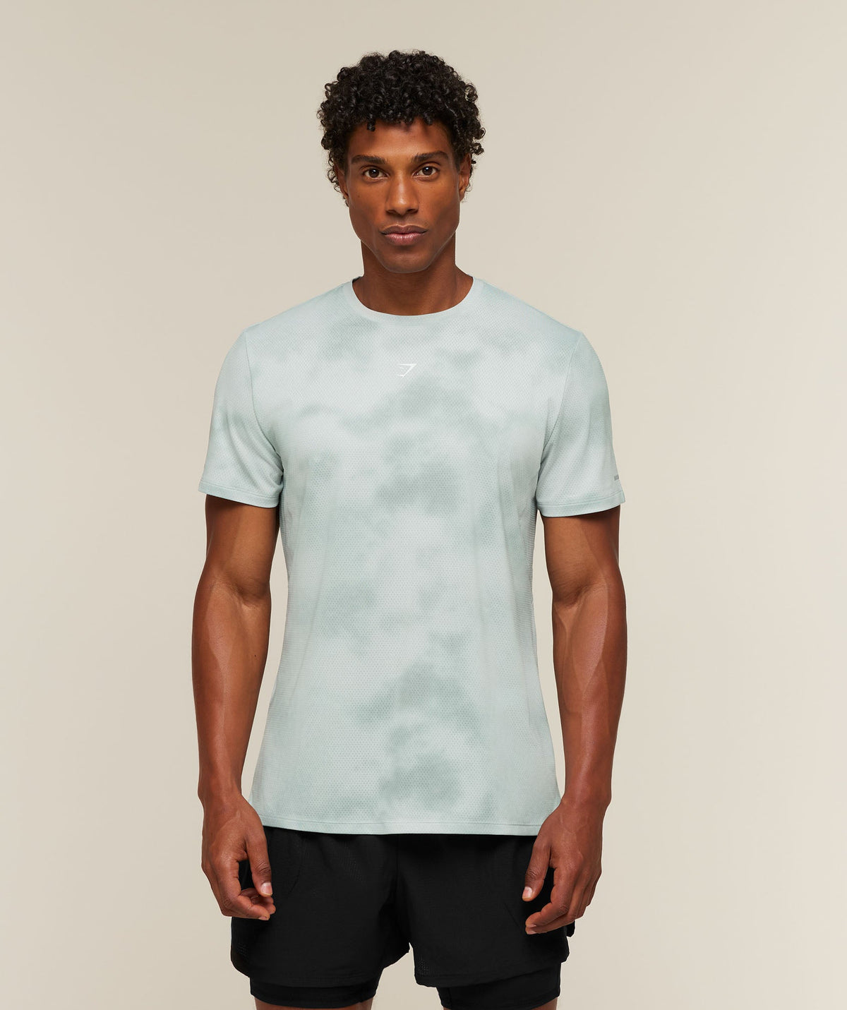 Gymshark Running Tee - Light Grey