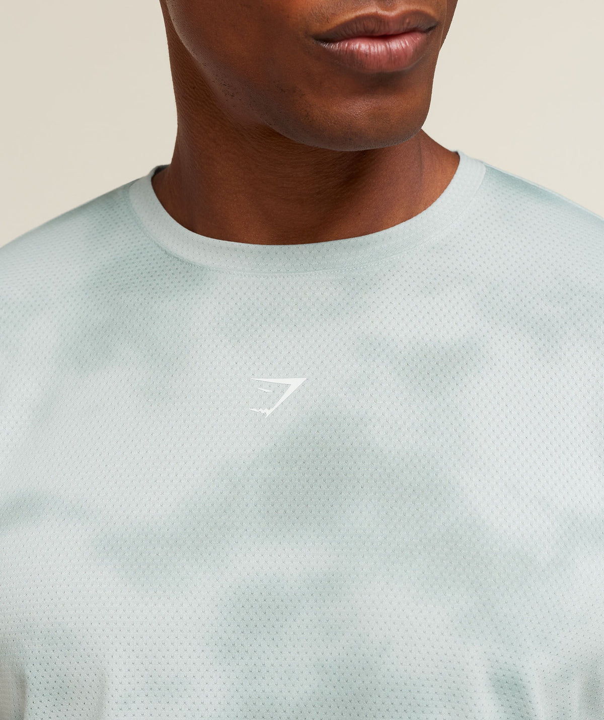Gymshark Running Tee - Light Grey