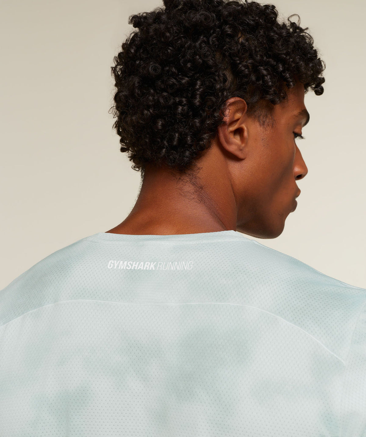 Gymshark Running Tee - Light Grey