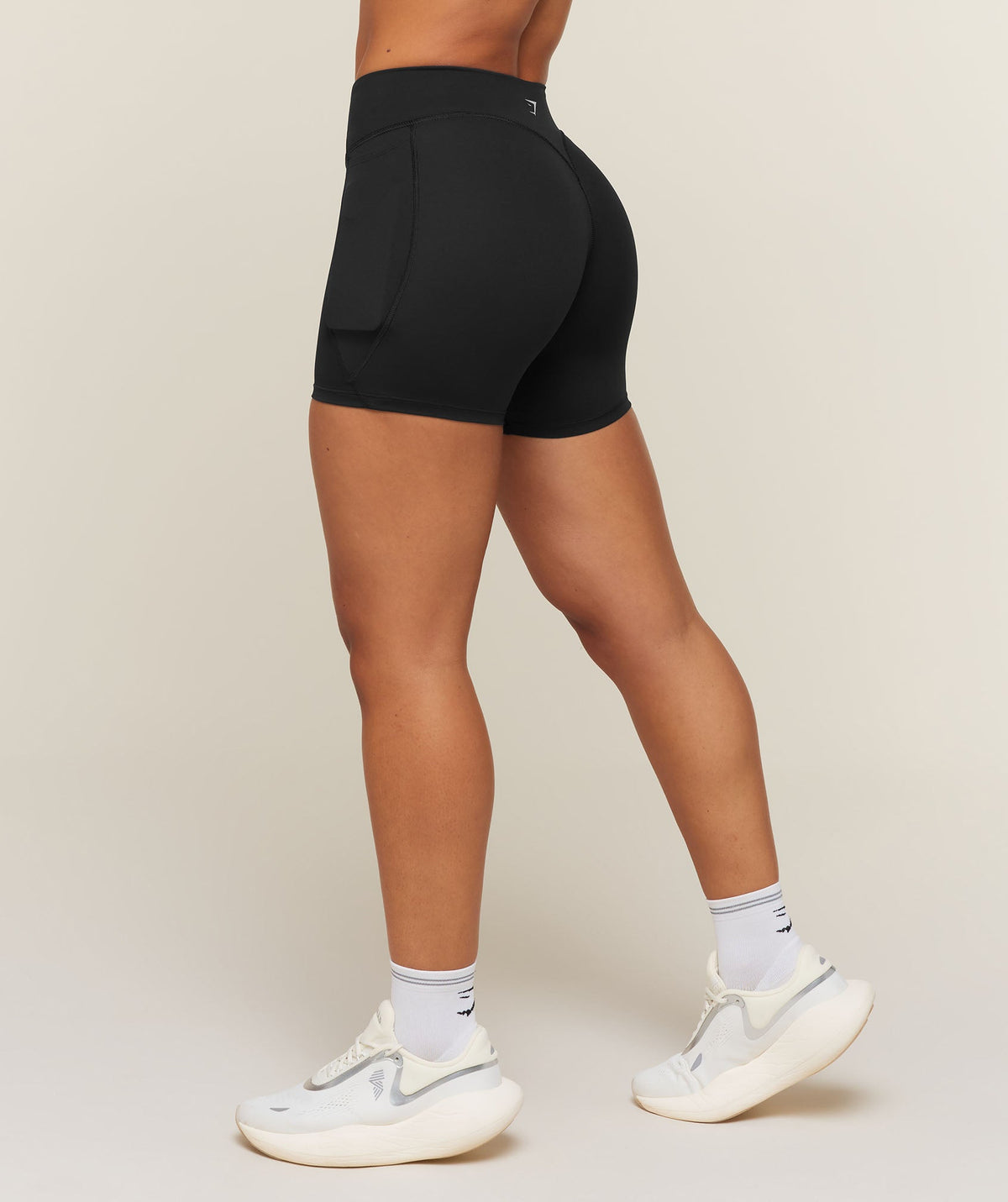 Gymshark Running Pocket Shorts - Black