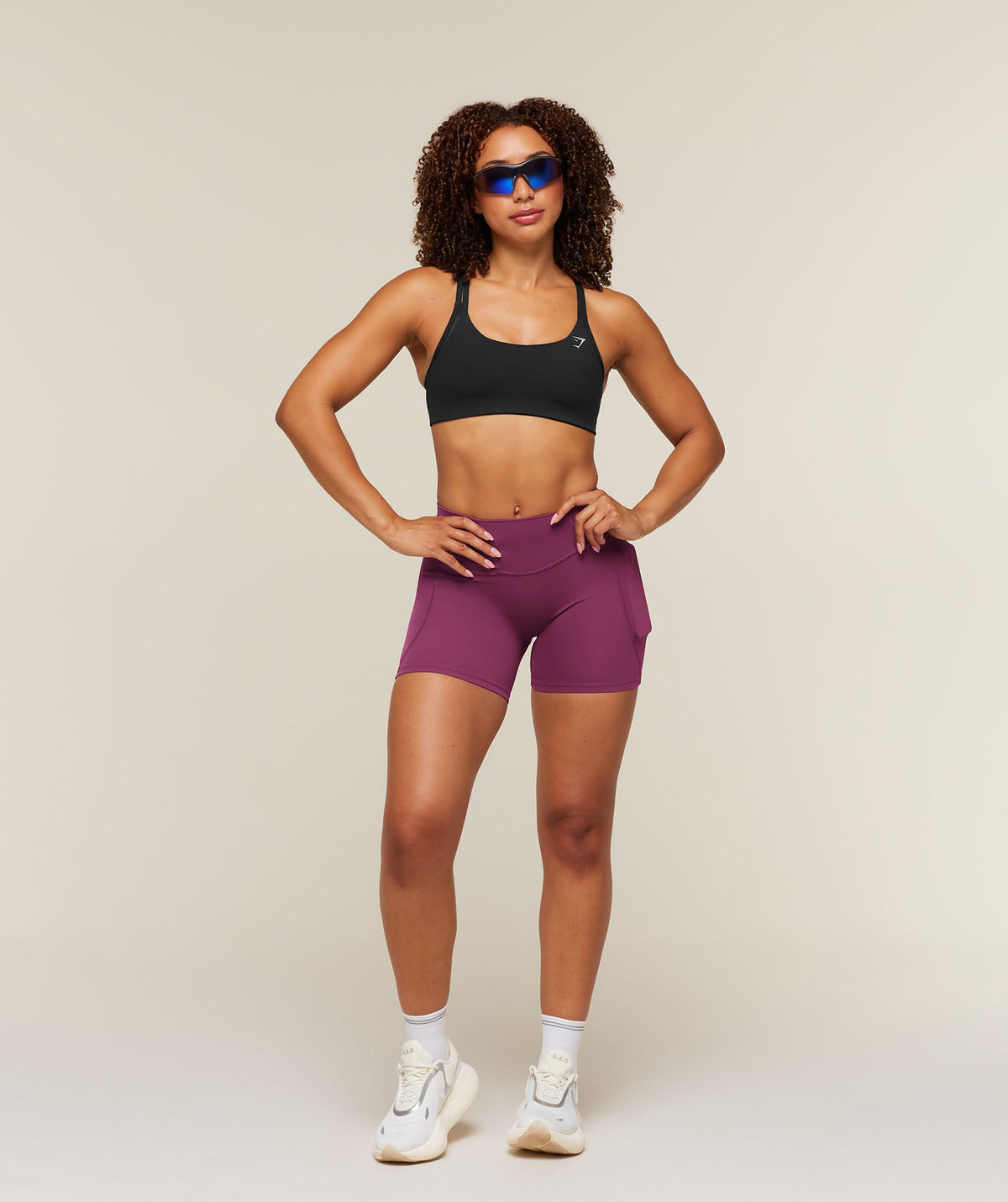 Gymshark Running Pocket Shorts - Strength Pink