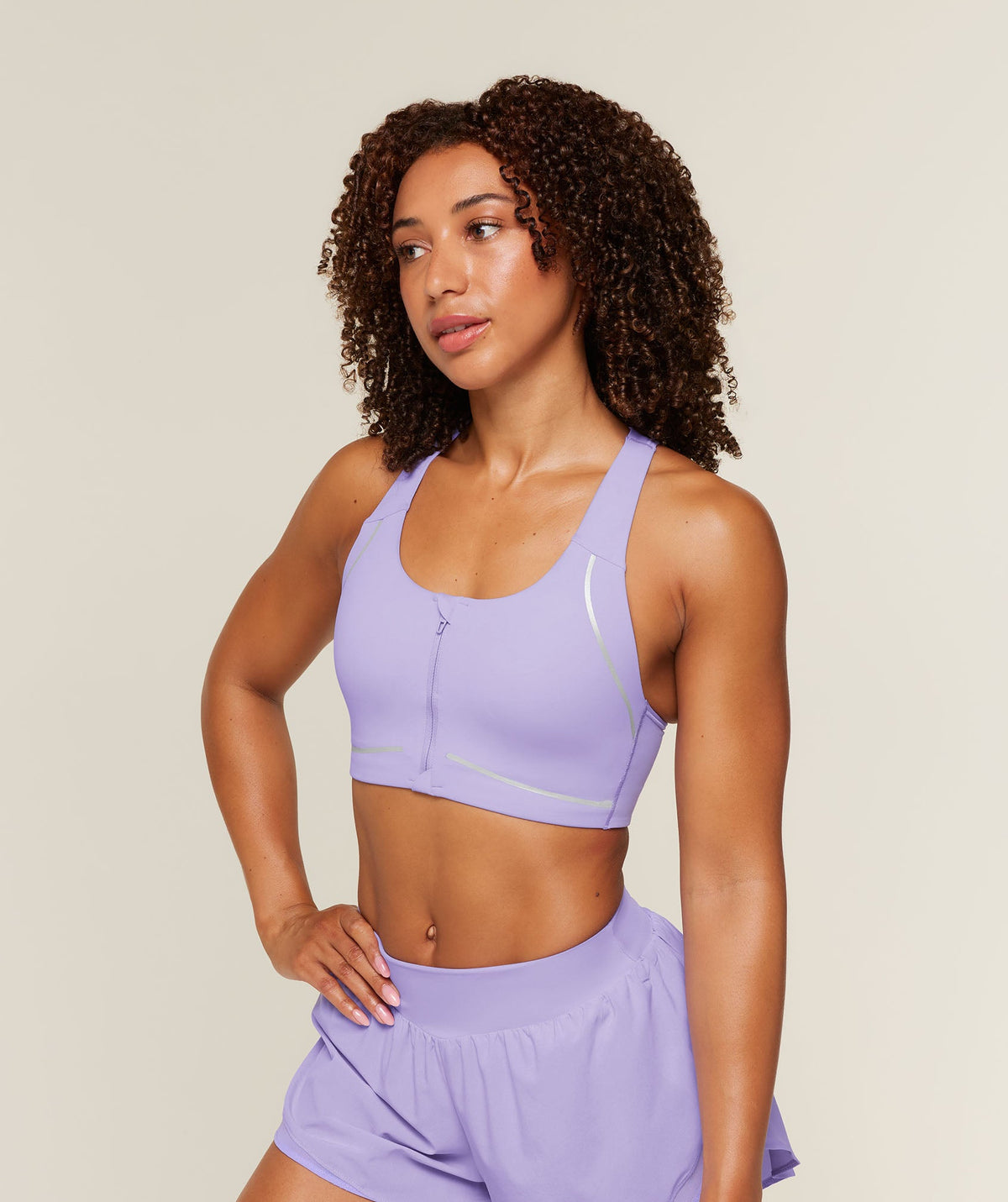 Gymshark Running Sports Bra - Pace Purple