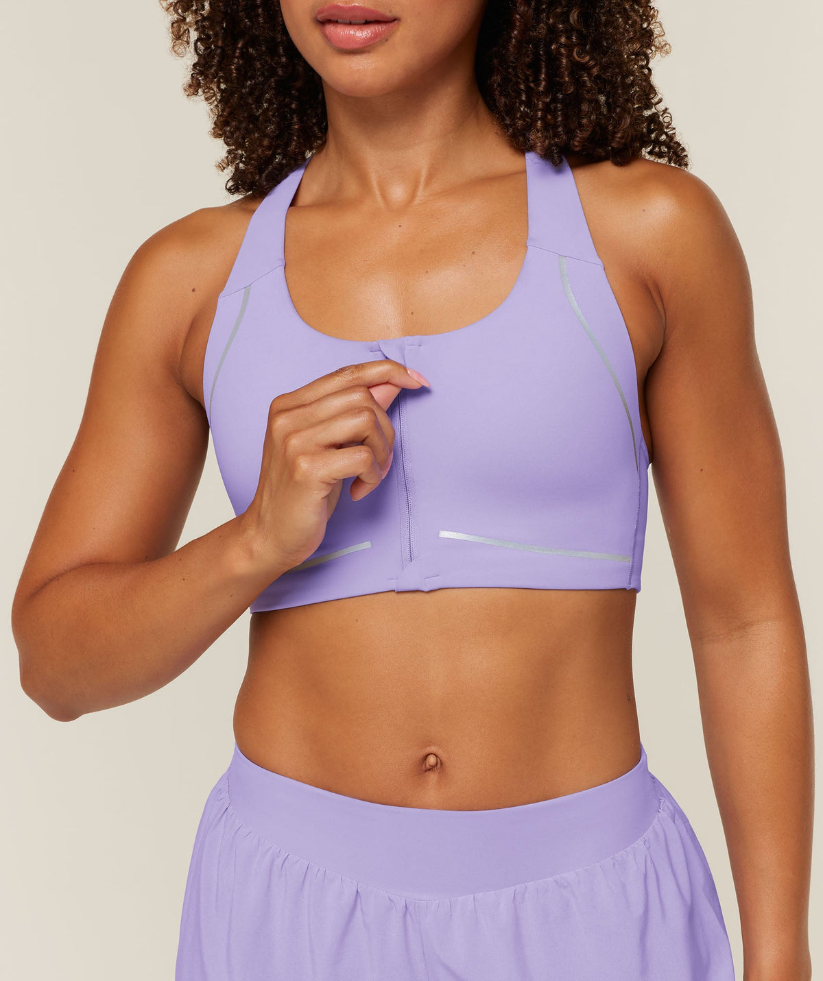 Gymshark Running Sports Bra - Pace Purple