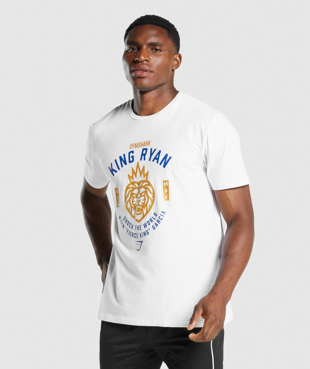 Gymshark Ryan Garcia Tee - White