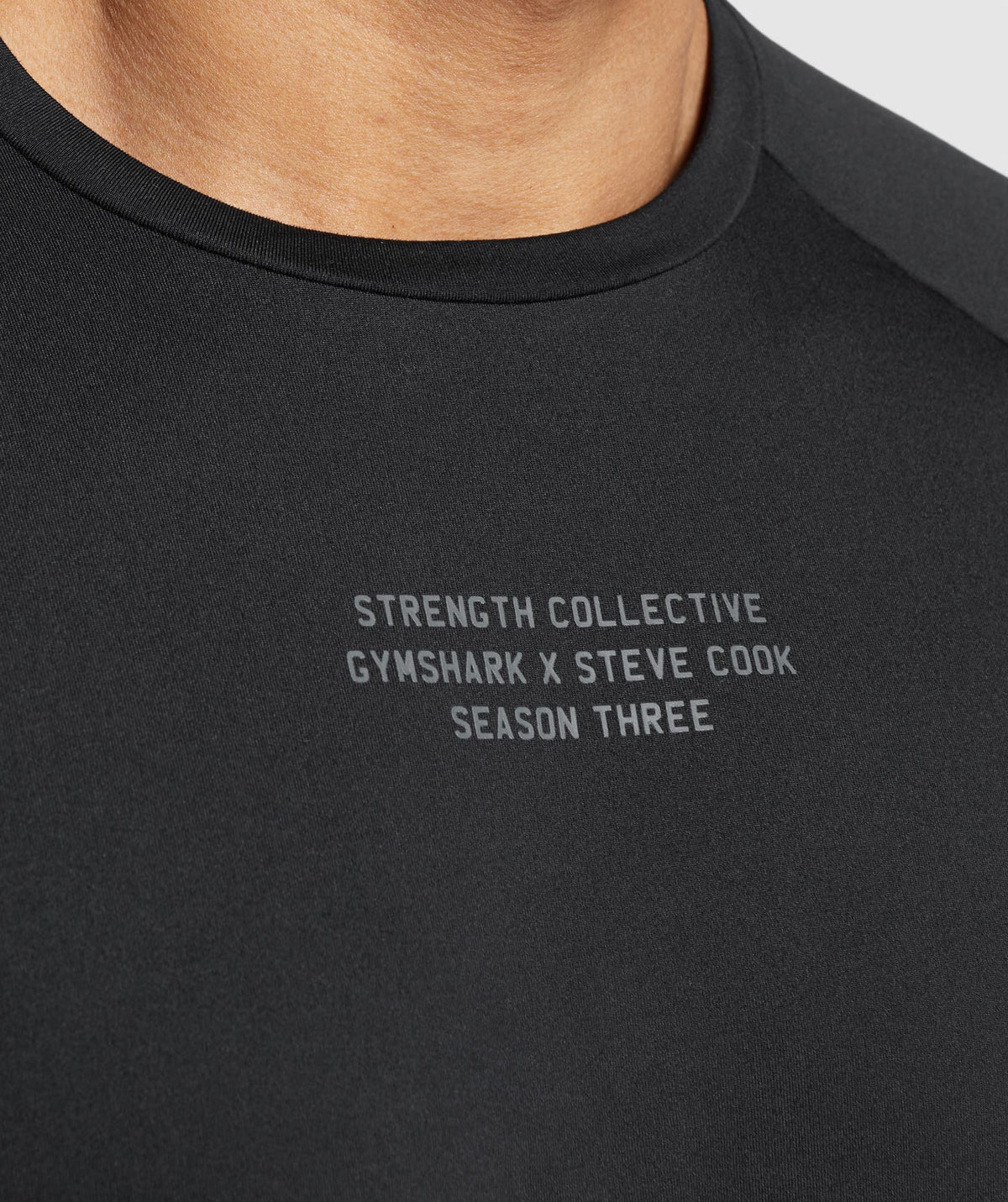 Gymshark //Steve Cook Tee - Black