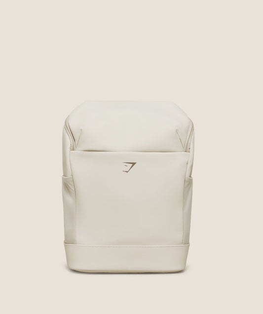 Gymshark Small Sleek Backpack - Chalk Beige