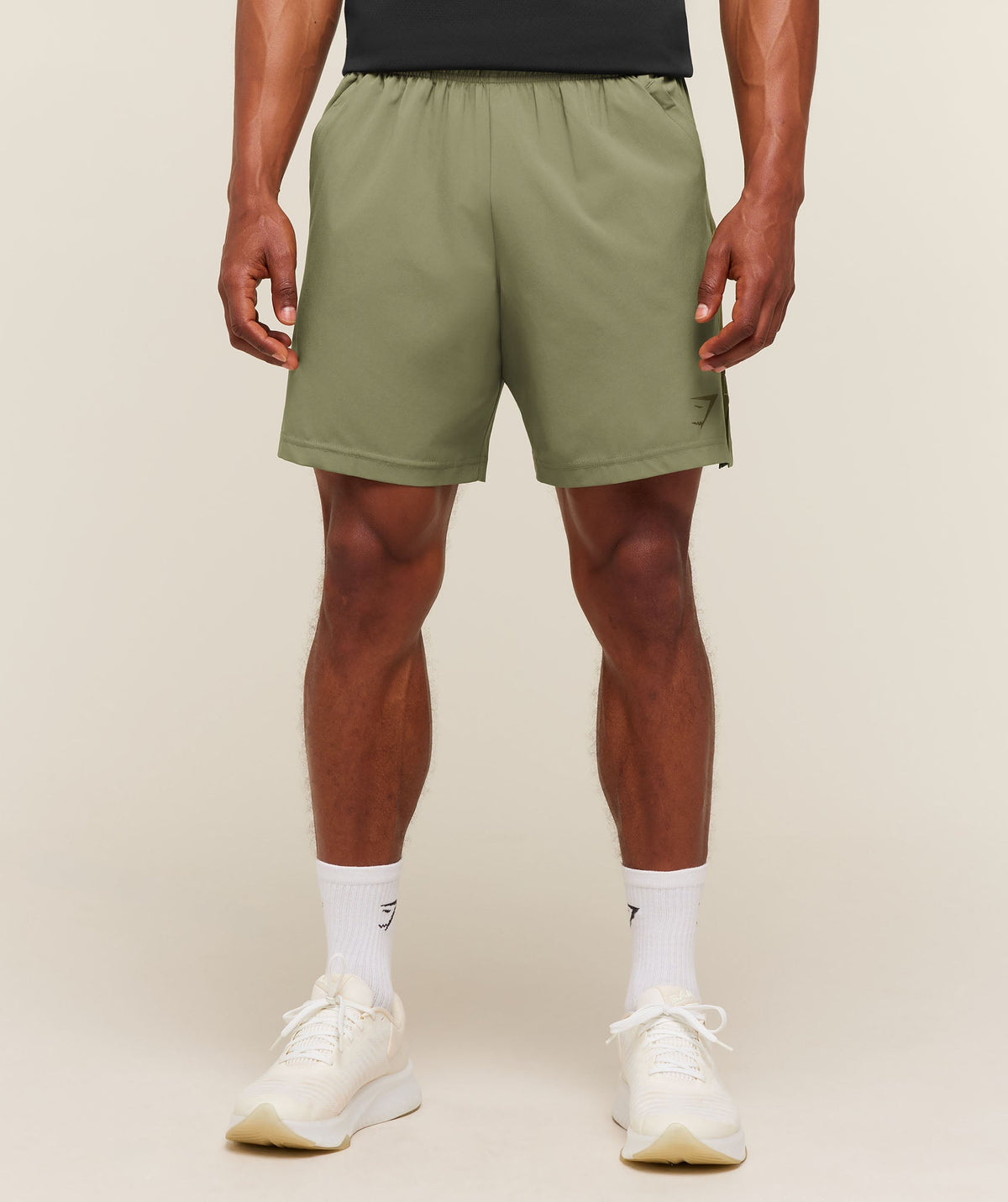 Gymshark Sport 7" Shorts - Grounded Green/Canvas Green