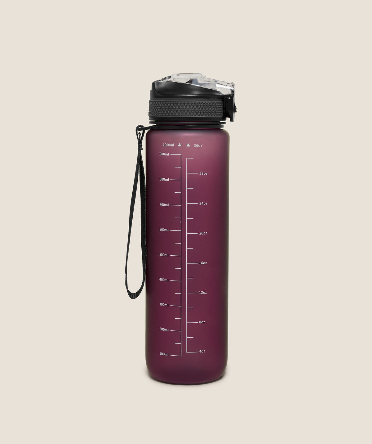 Gymshark Sports Bottle With Straw - Strength Pink