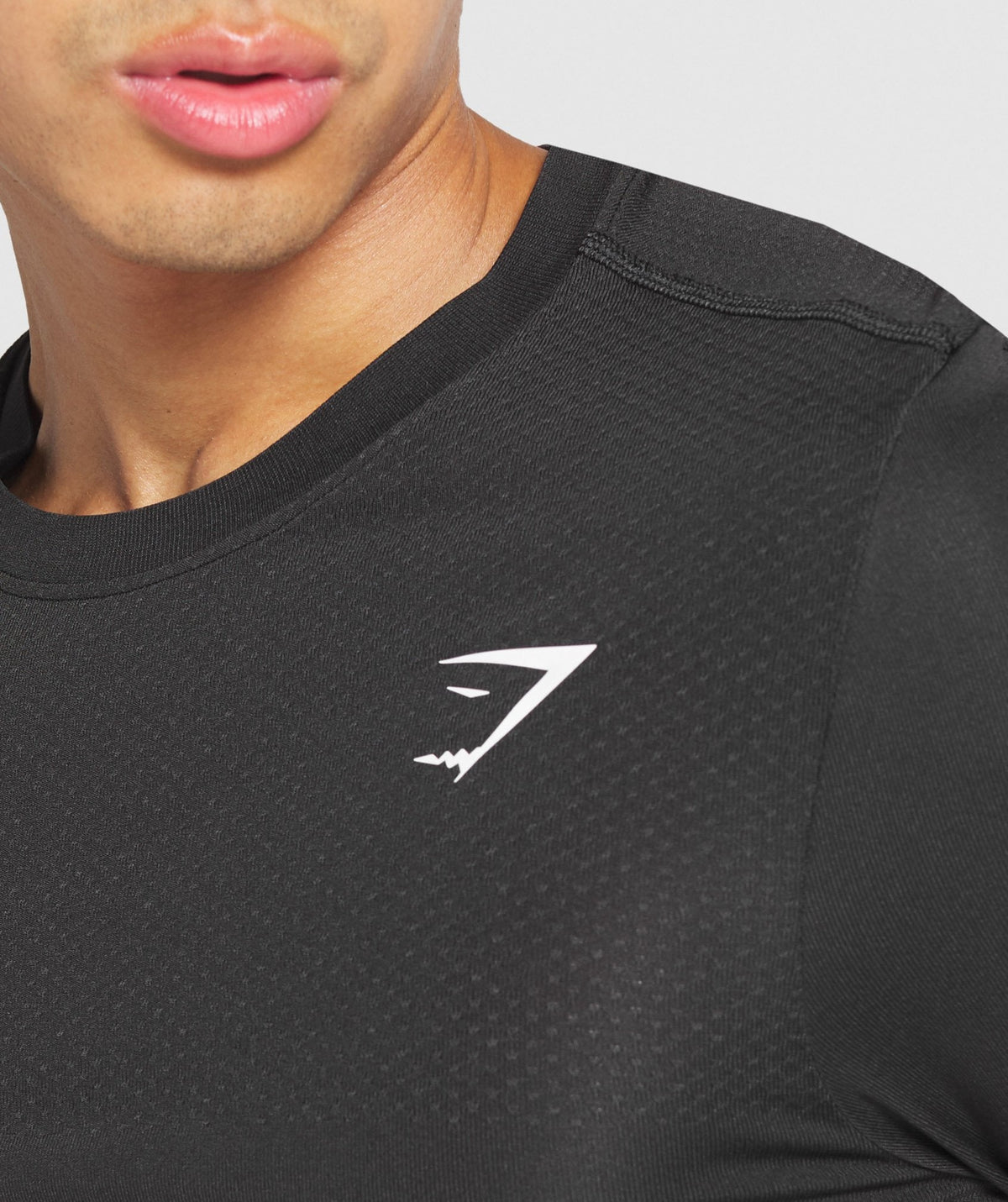 Gymshark Vital Long Sleeve Tee - Black Marl
