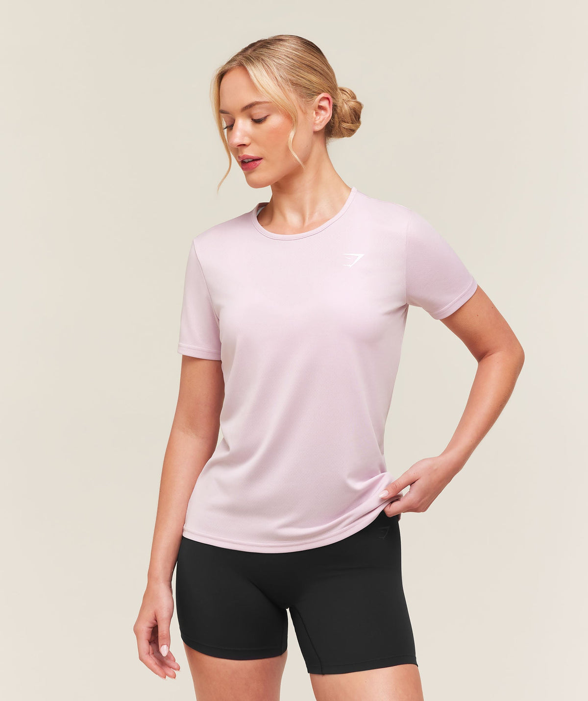 Gymshark Training Tee - Haze Pink