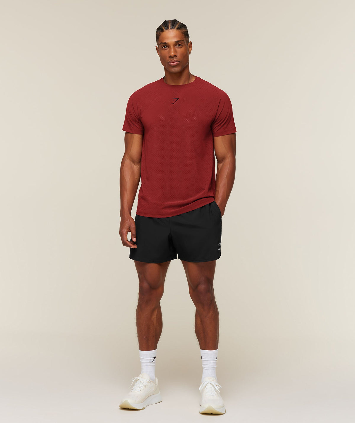 Gymshark Ultra Light Performance Tee - Sets Red