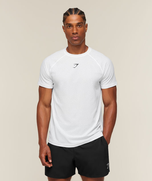 Gymshark Ultra Light Performance Tee - White