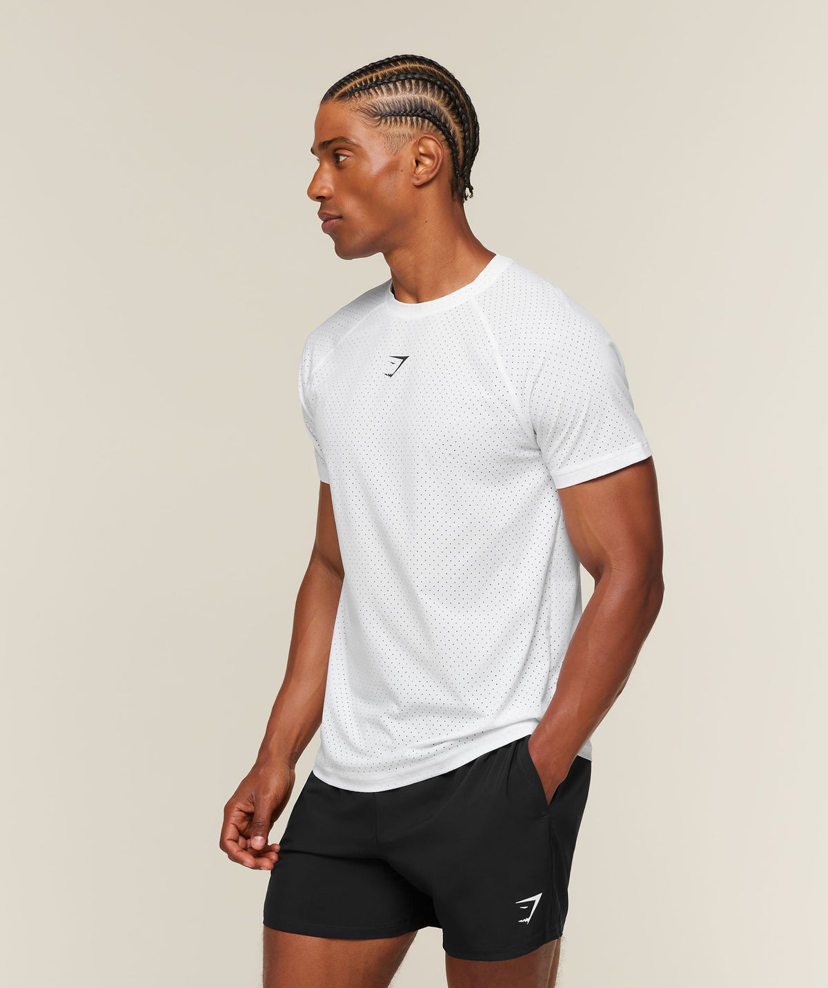 Gymshark Ultra Light Performance Tee - White