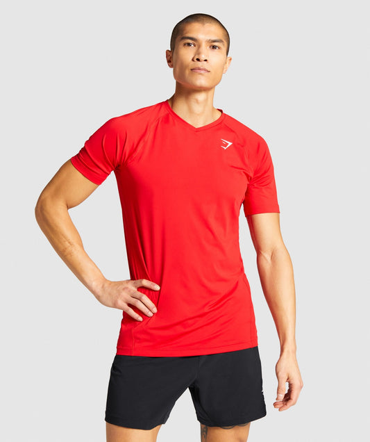 Gymshark Veer Tee - Red
