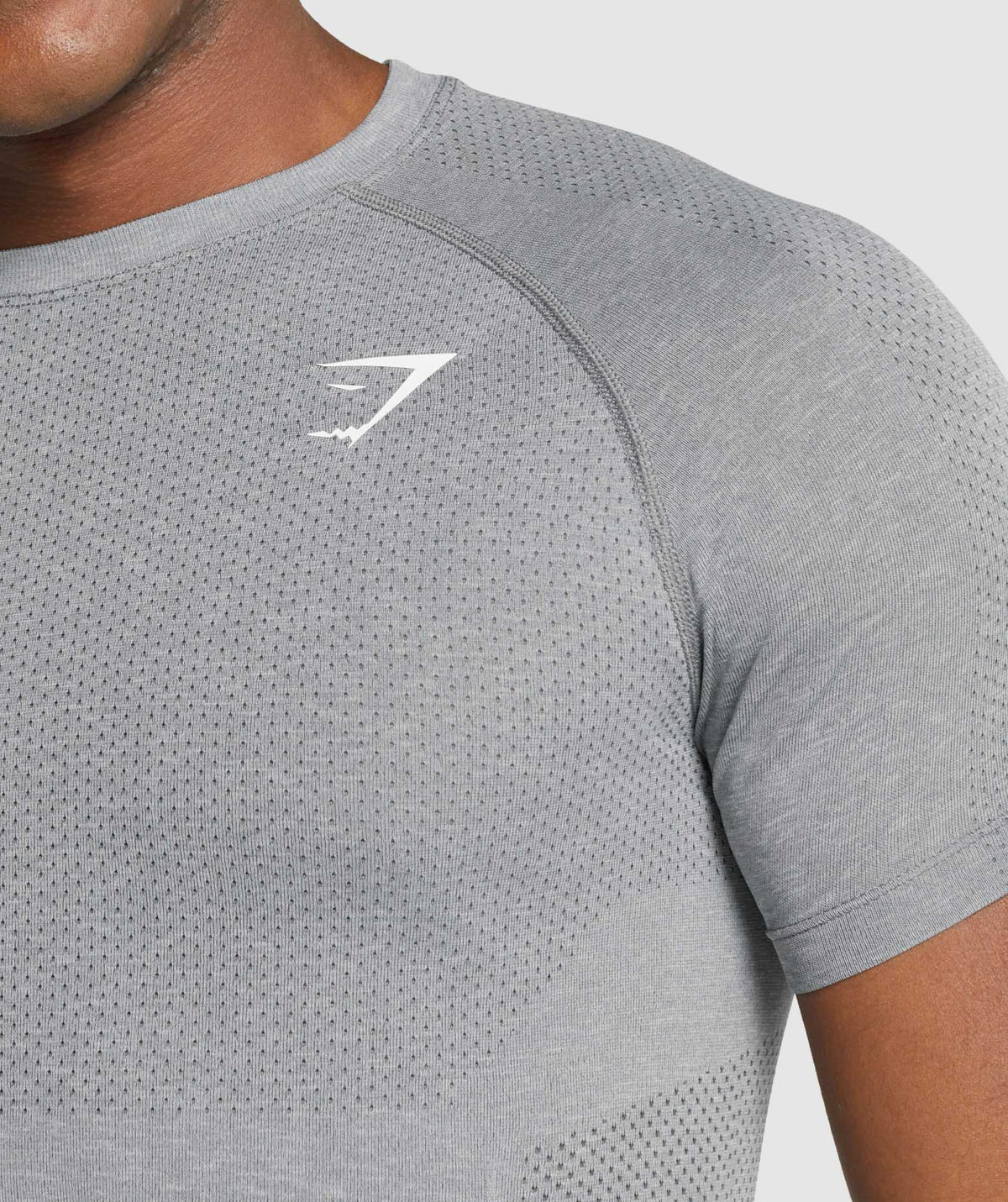 Gymshark Vital Light Tee - Charcoal Marl