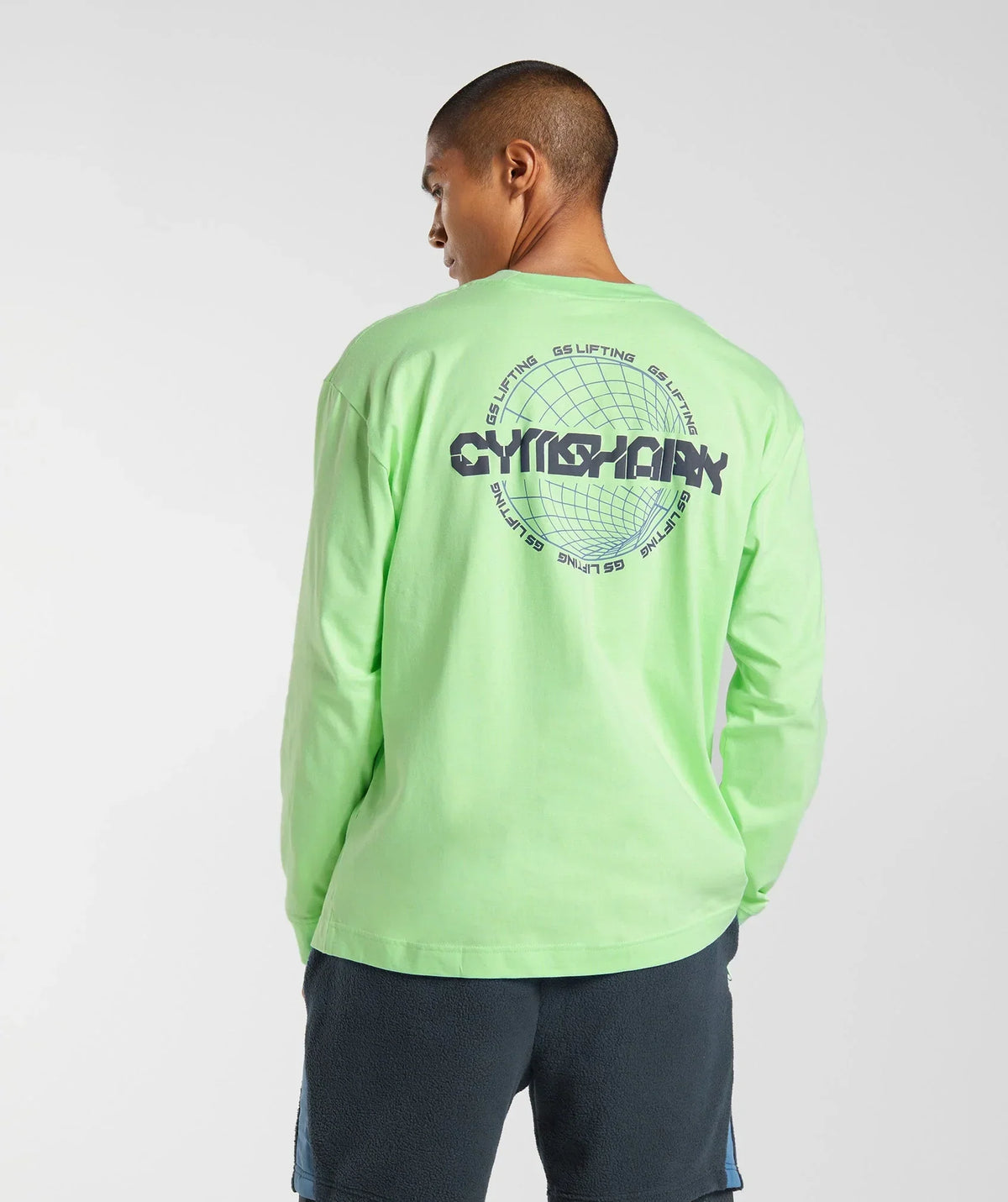 Gymshark Vibes Long Sleeve Tee - Bright Mint