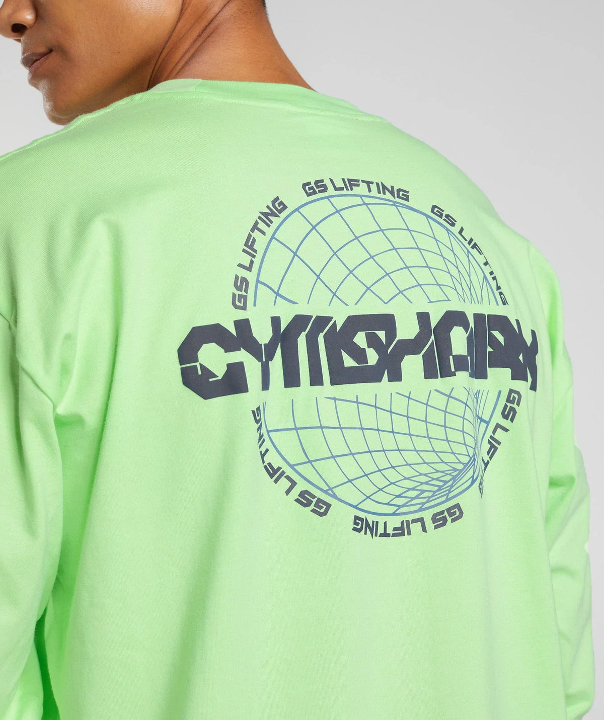 Gymshark Vibes Long Sleeve Tee - Bright Mint