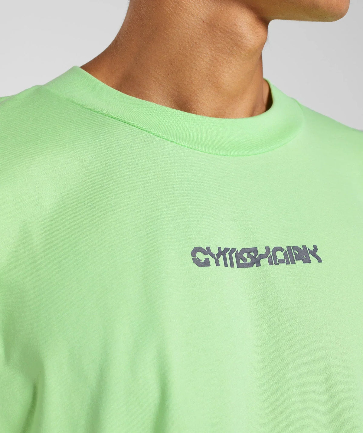 Gymshark Vibes Long Sleeve Tee - Bright Mint