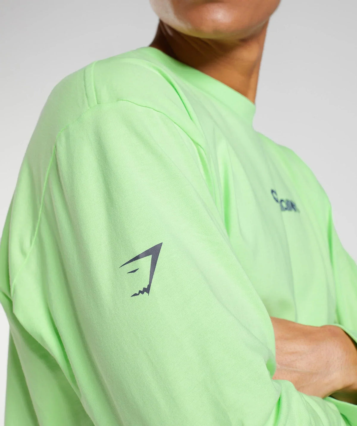 Gymshark Vibes Long Sleeve Tee - Bright Mint