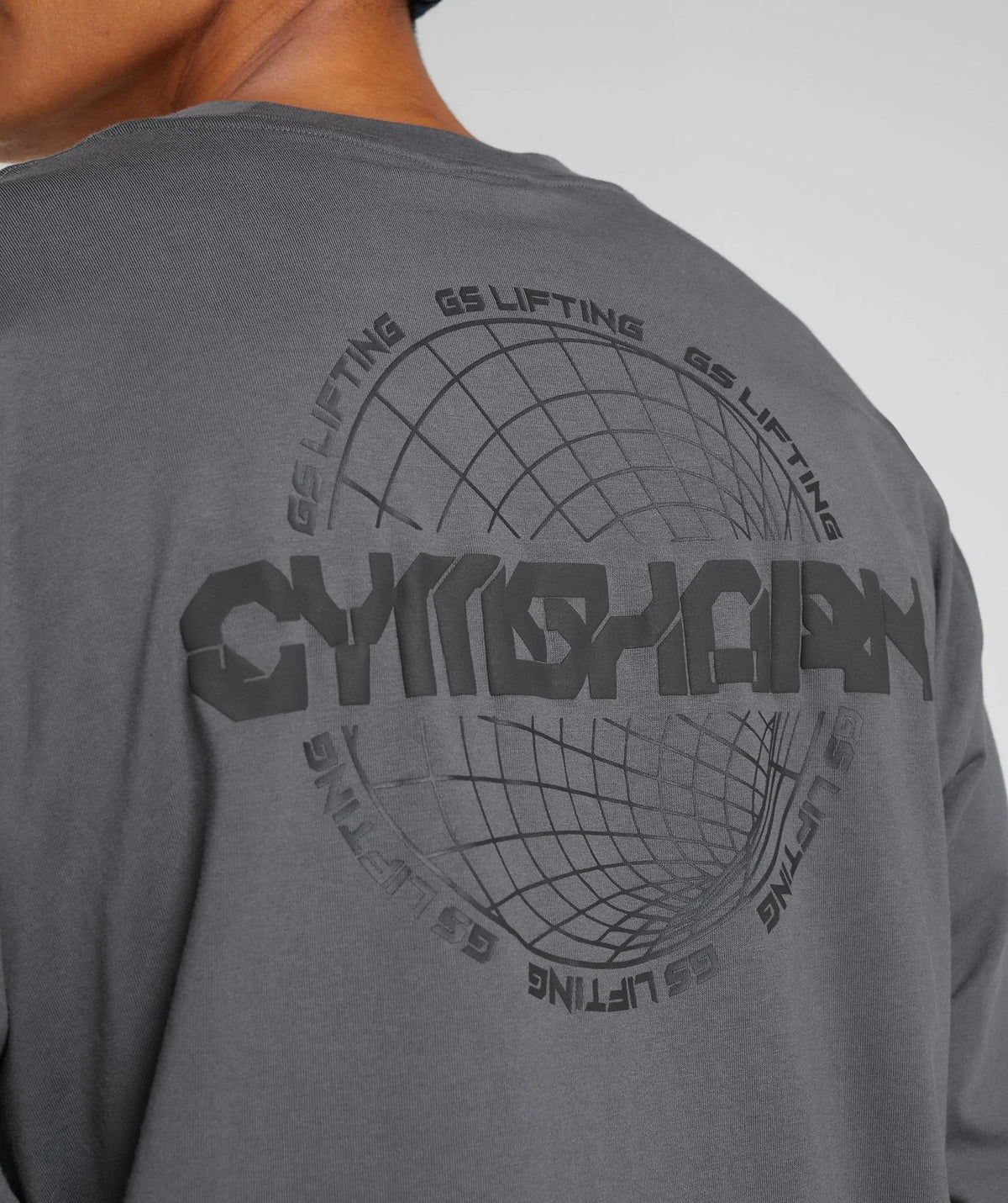 Gymshark Vibes Long Sleeve Tee - Silhouette Grey