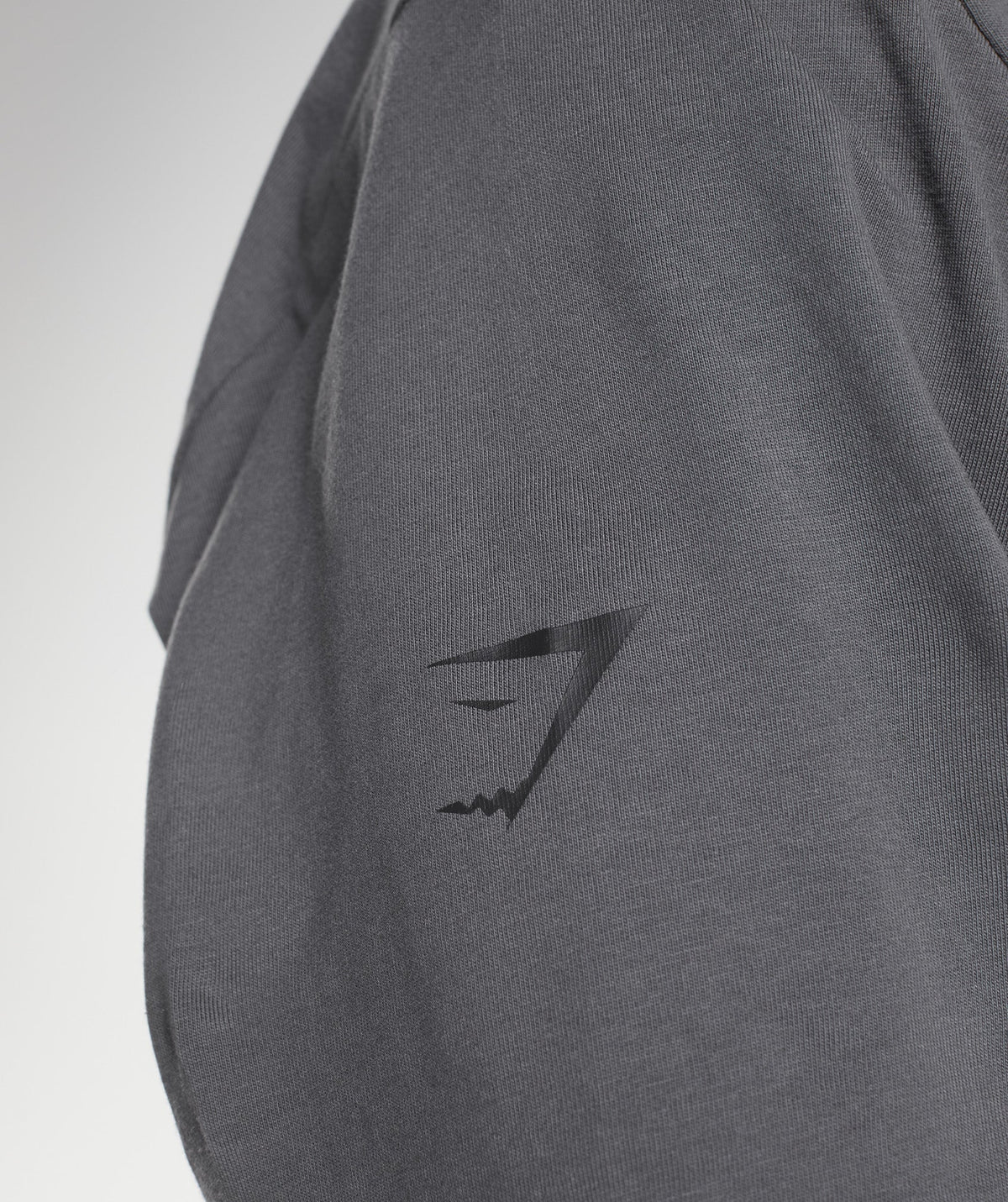 Gymshark Vibes Long Sleeve Tee - Silhouette Grey
