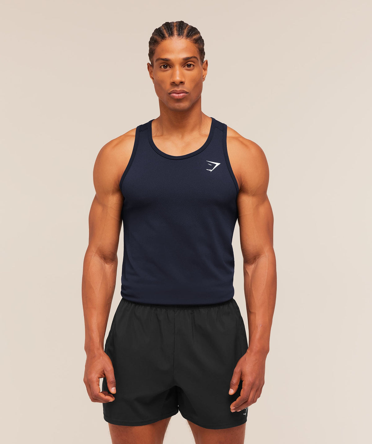 Gymshark Vital Tank - Navy/Heavy Blue