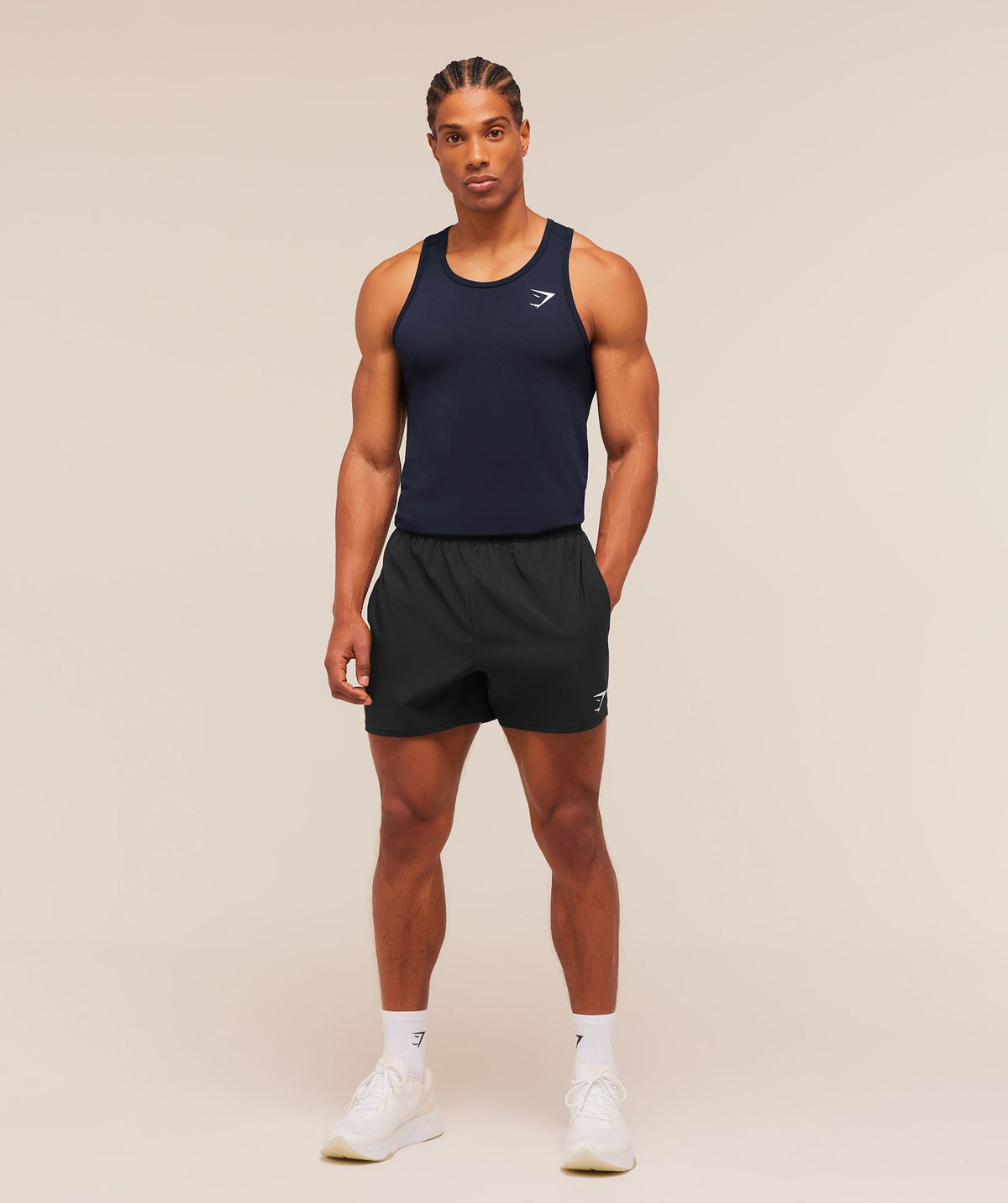 Gymshark Vital Tank - Navy/Heavy Blue