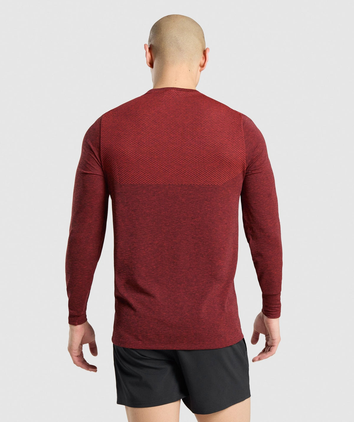 Gymshark Vital Long Sleeve Tee - Red Marl