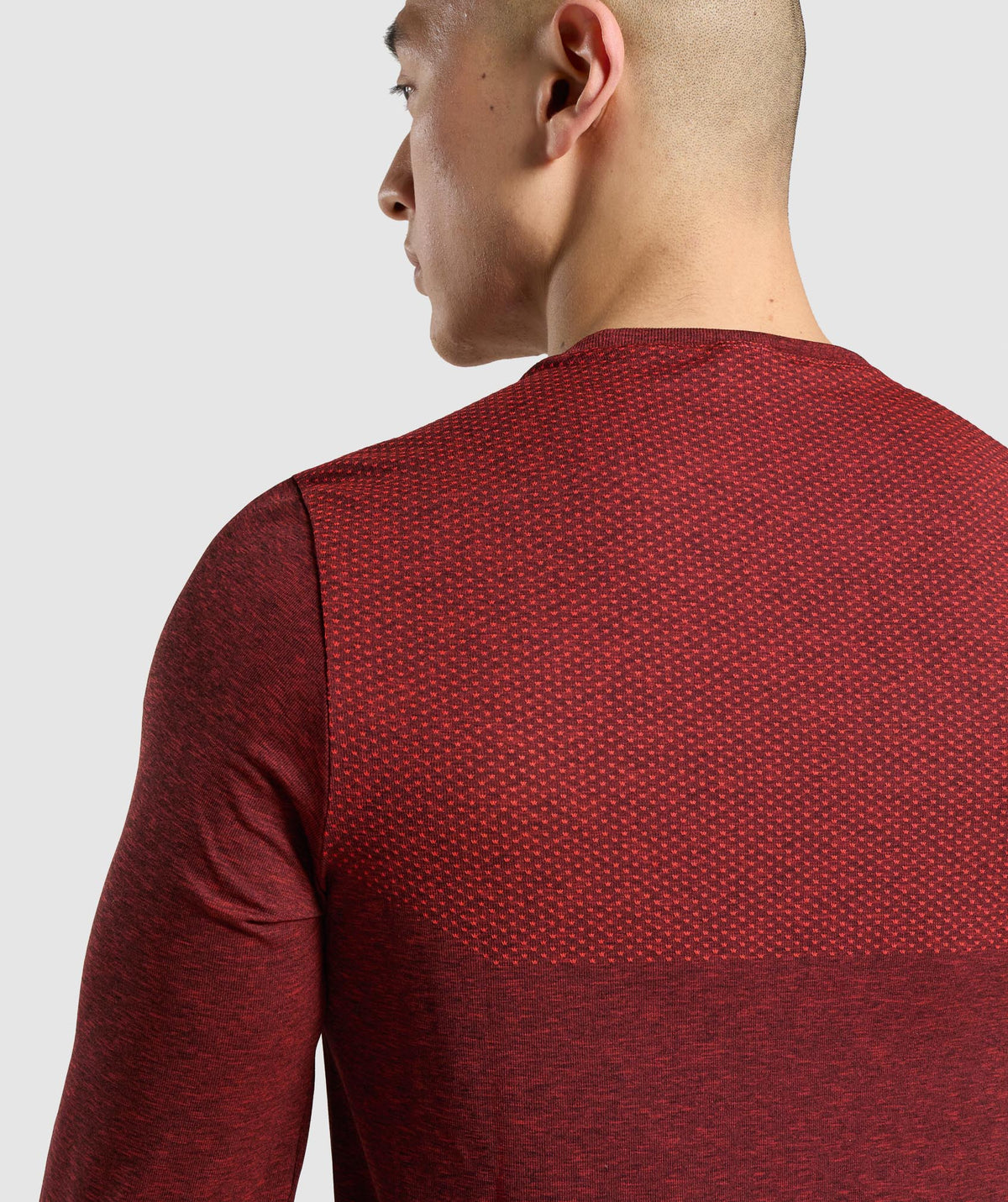 Gymshark Vital Long Sleeve Tee - Red Marl