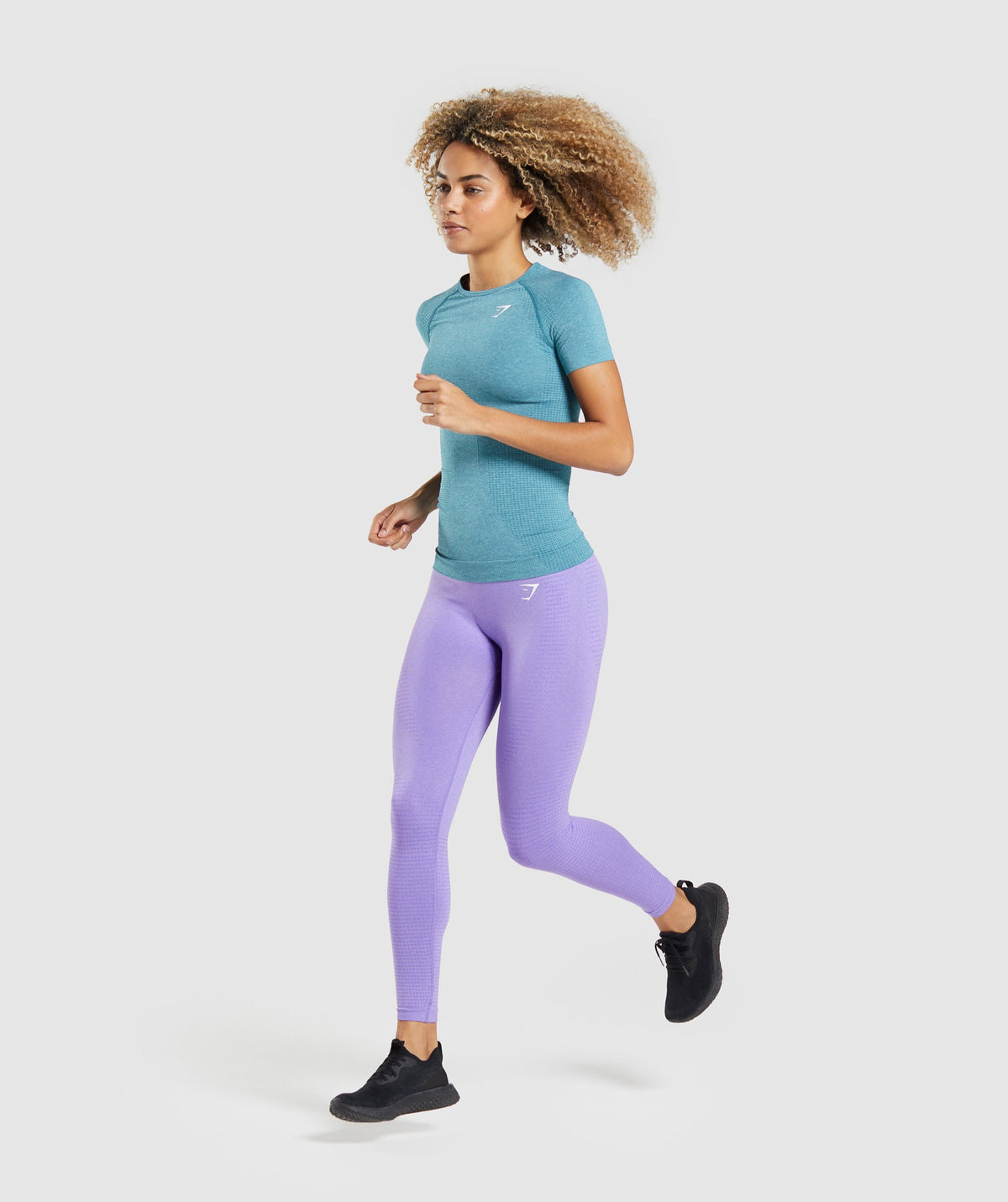 Gymshark Vital Tee - Tahoe Teal Marl