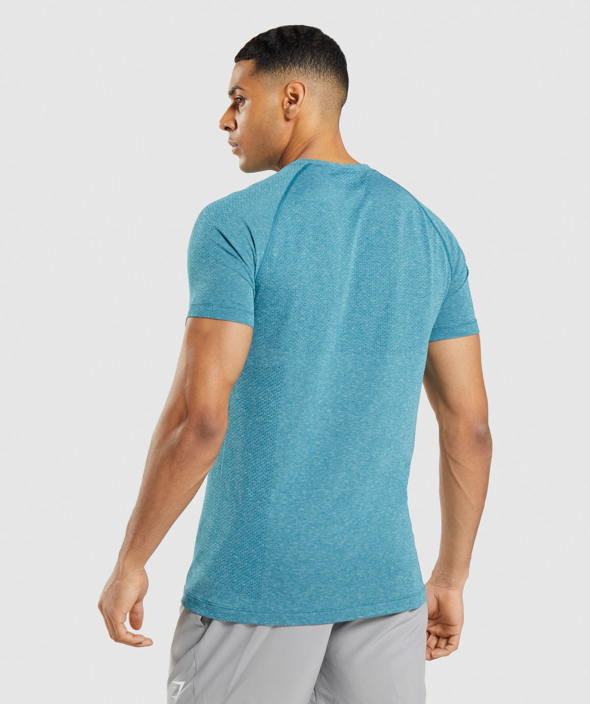 Gymshark Vital Light Tee - Tahoe Teal Marl