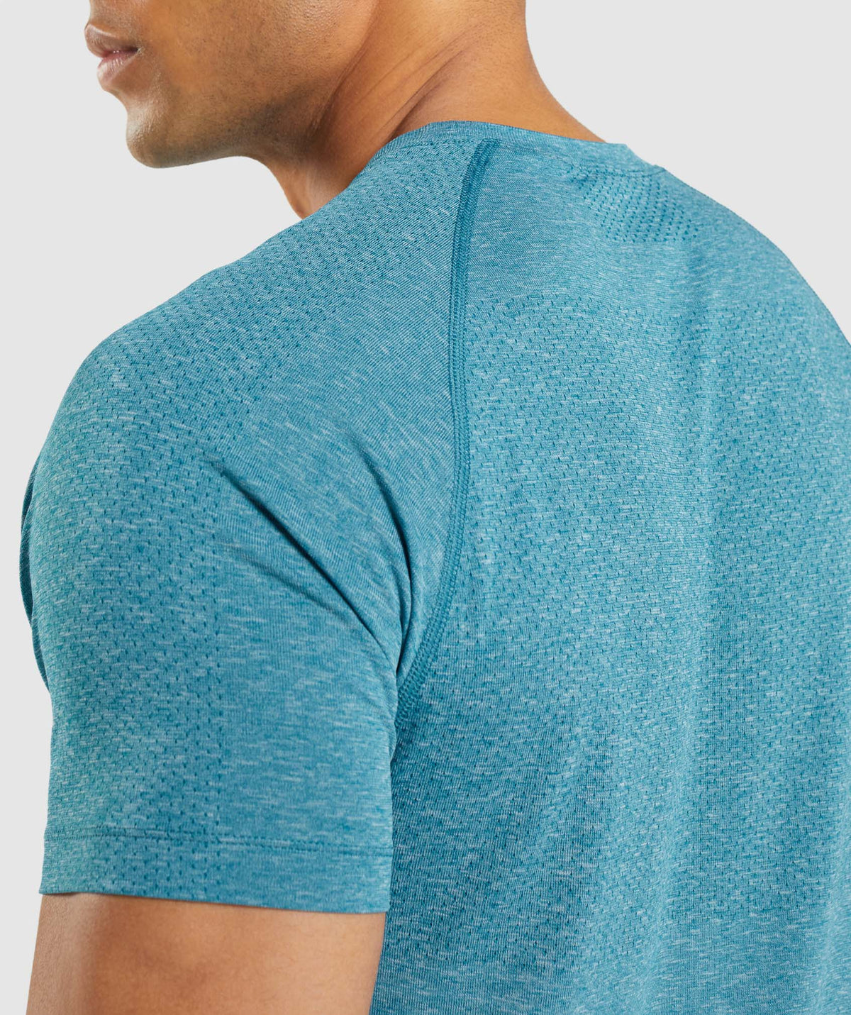 Gymshark Vital Light Tee - Tahoe Teal Marl