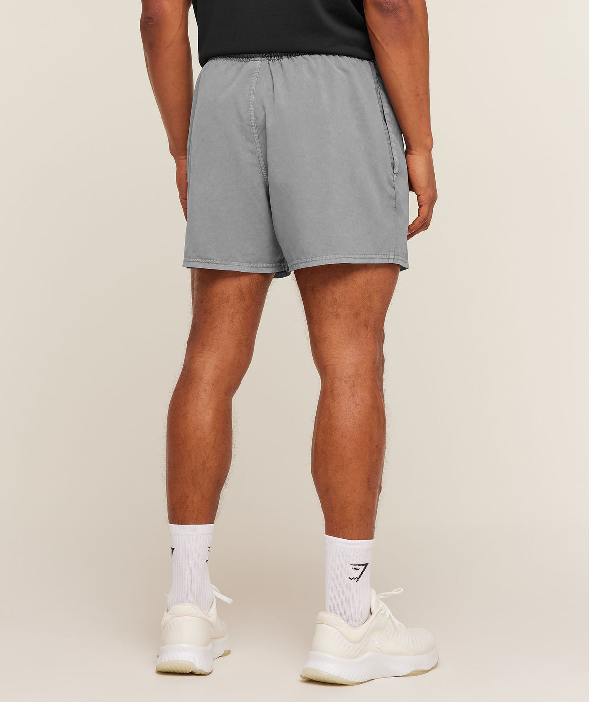Gymshark Washed Pastels Shorts - Black/Wash