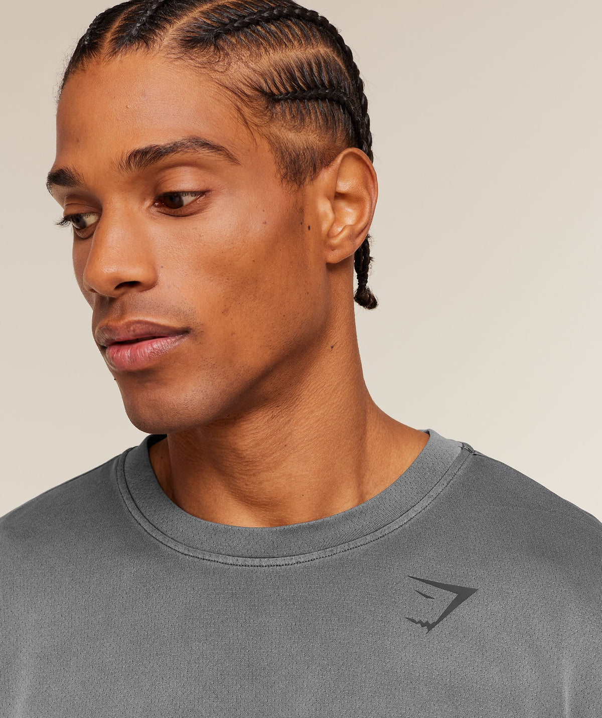 Gymshark Washed Pastels Tee - Black/Wash