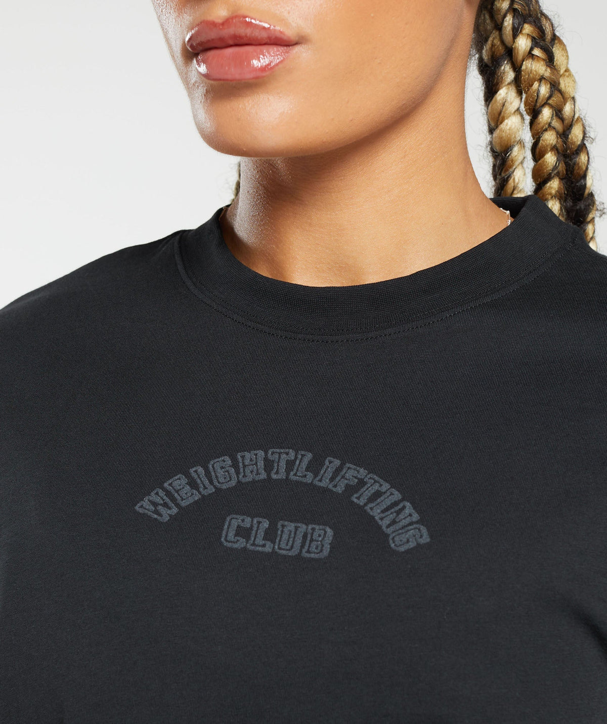 Gymshark Weightlifting Oversized Tee - Black
