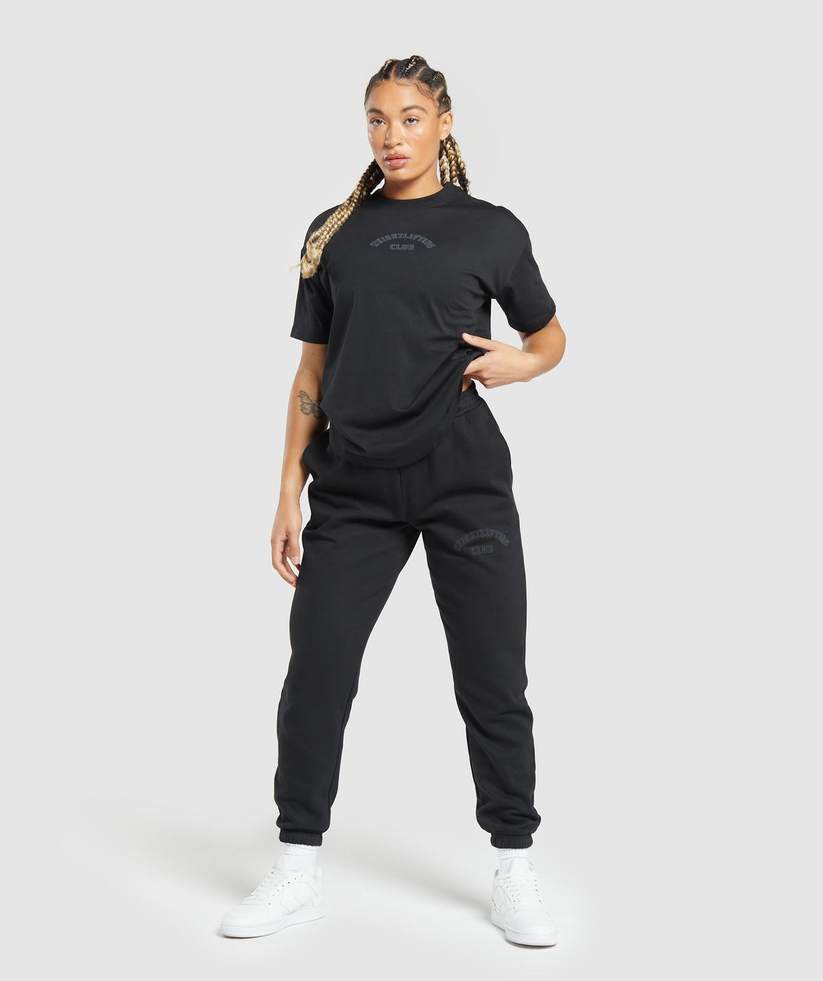 Gymshark Weightlifting Oversized Tee - Black
