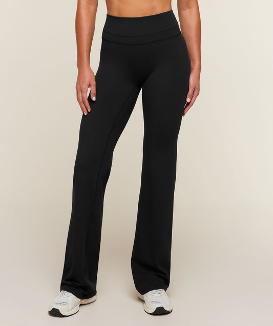 Gymshark Whitney High-Rise Flare Leggings Regular - Black