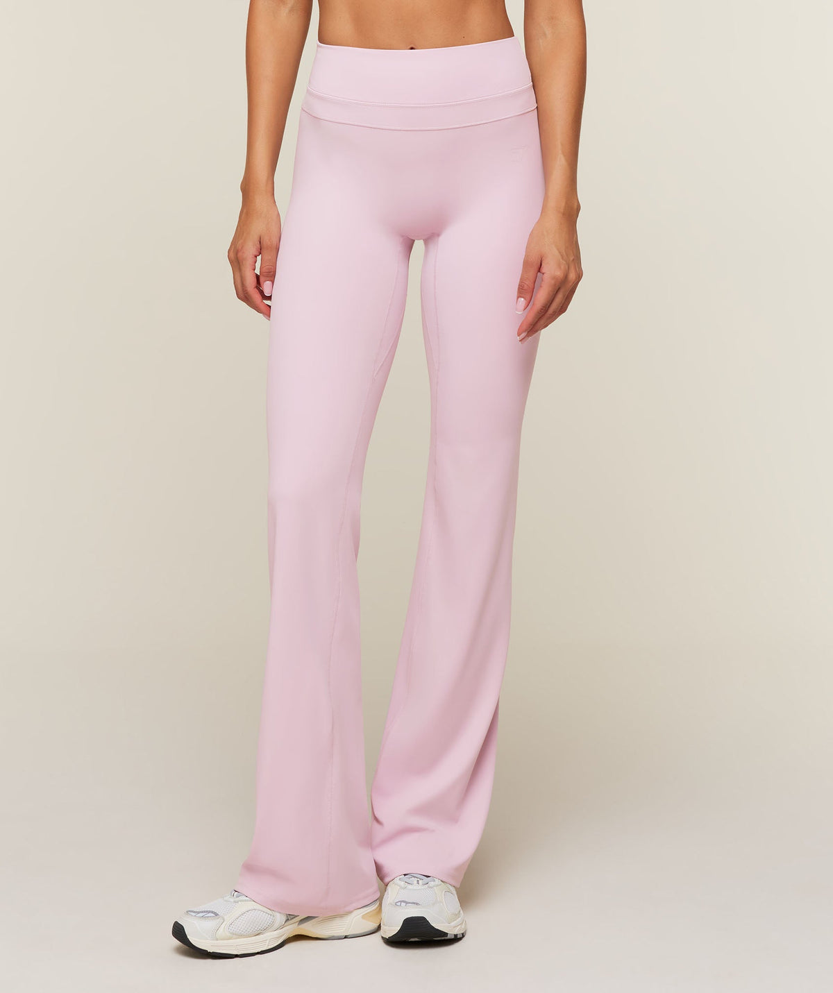 Gymshark Whitney High-Rise Flare Leggings Tall - Haze Pink